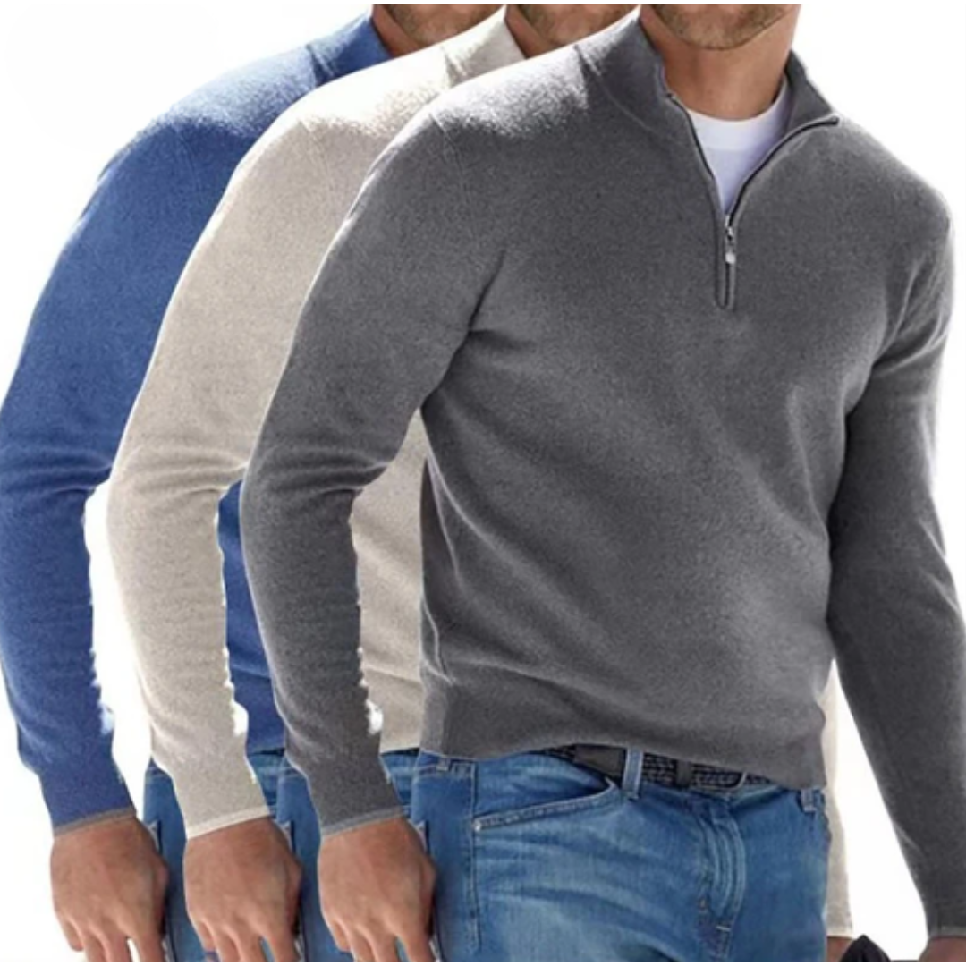 Suéter com decote em V - Masculino