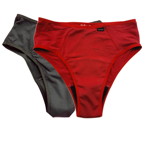 Calcinha Absorvente Menstruação sem Incômodo Confort SUPER - Kit Promocional 2 Unidades