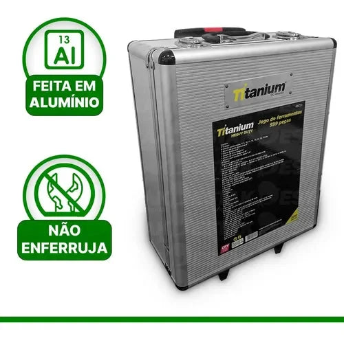 Caixa de Ferramentas Professional - 599 Peças