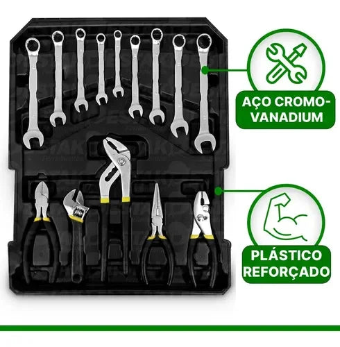 Caixa de Ferramentas Professional - 599 Peças