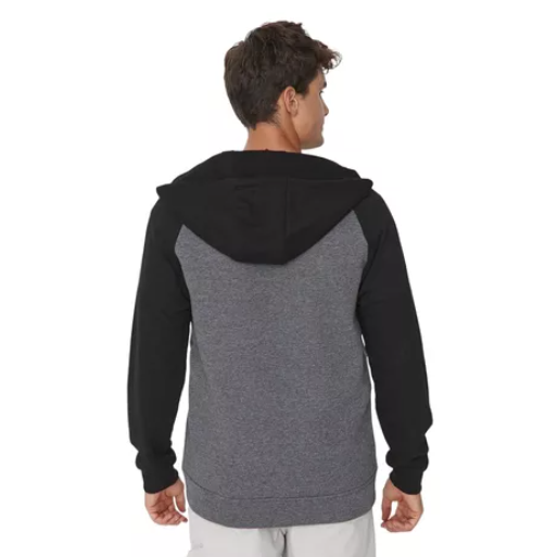 Jaqueta Streetwear em Moletom com Ziper - Masculina