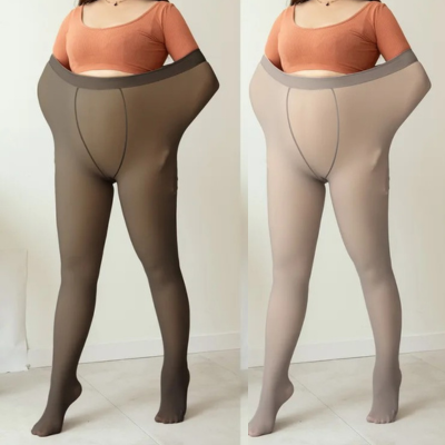 MEIA CALÇA PELUCIADA TRANSLÚCIDA - Compre 1 Leve 2