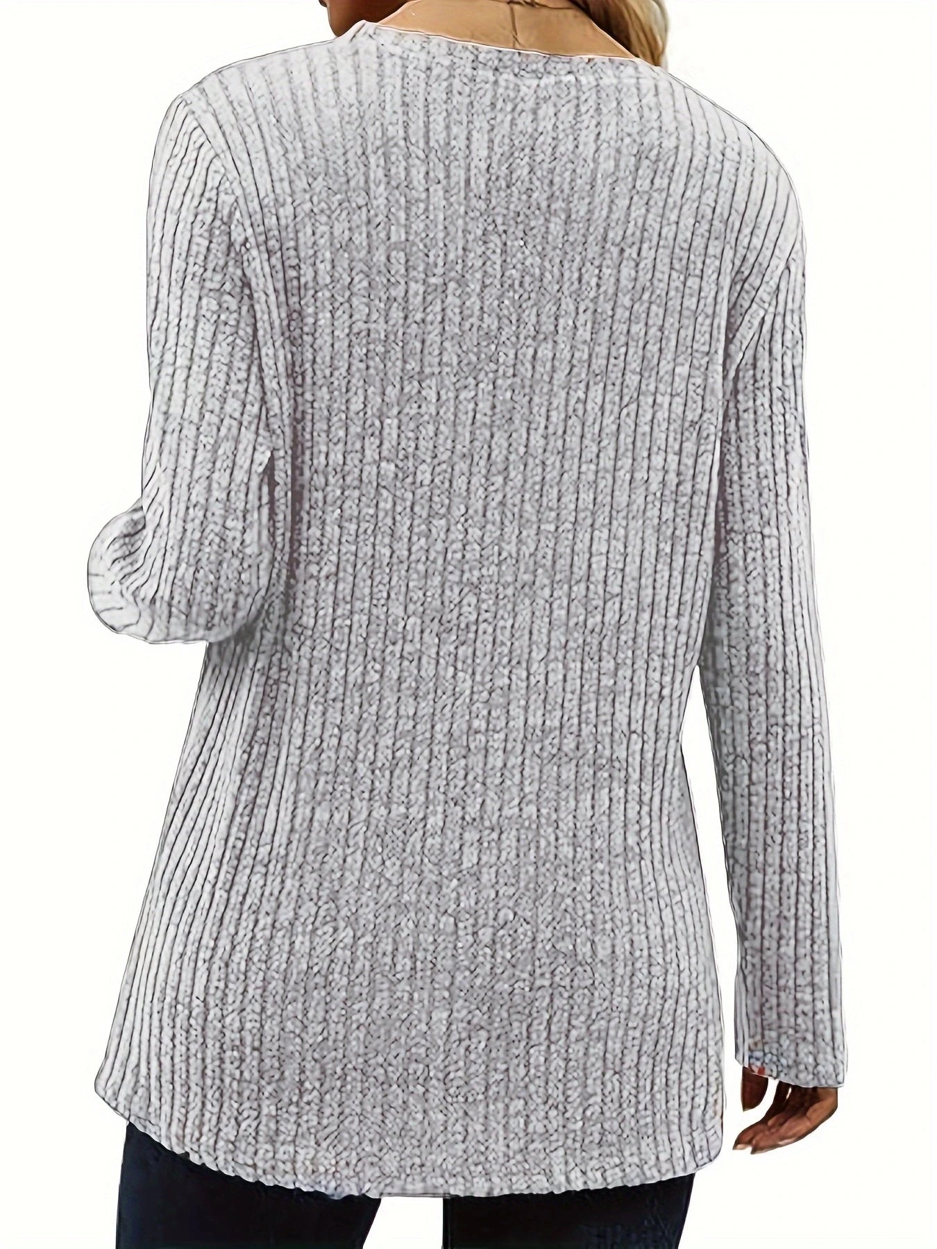 Blusa de Manga Feminina - Gola redonda