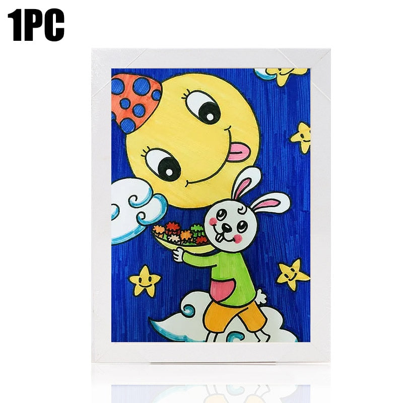 Quadro Porta Desenhos Infantil Tamanho A4