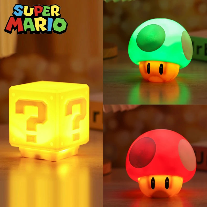 Luminária Super Mario Bros