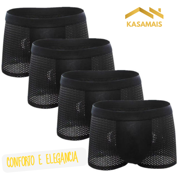 Cueca SKY HERO PRETA - PROMOCIONAL 4 UNIDADES