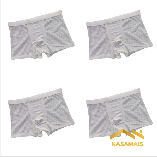 Cueca SKY HERO BRANCO - PROMOCIONAL 4 UNIDADES