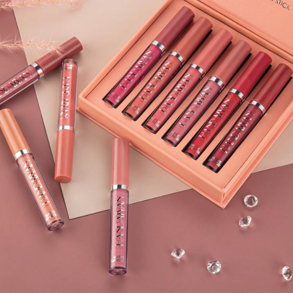 Batom Matte Bellaby Kit 6 Cores