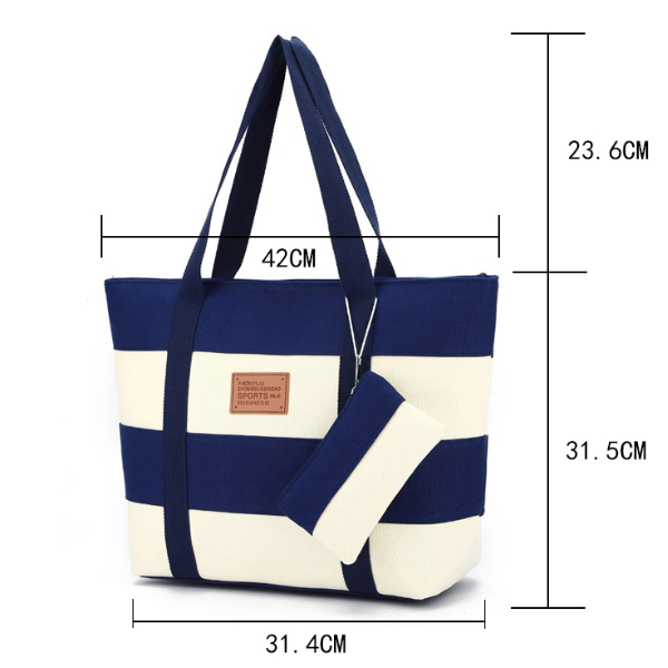 Bolsa de Praia Marine + Carteira de Brinde