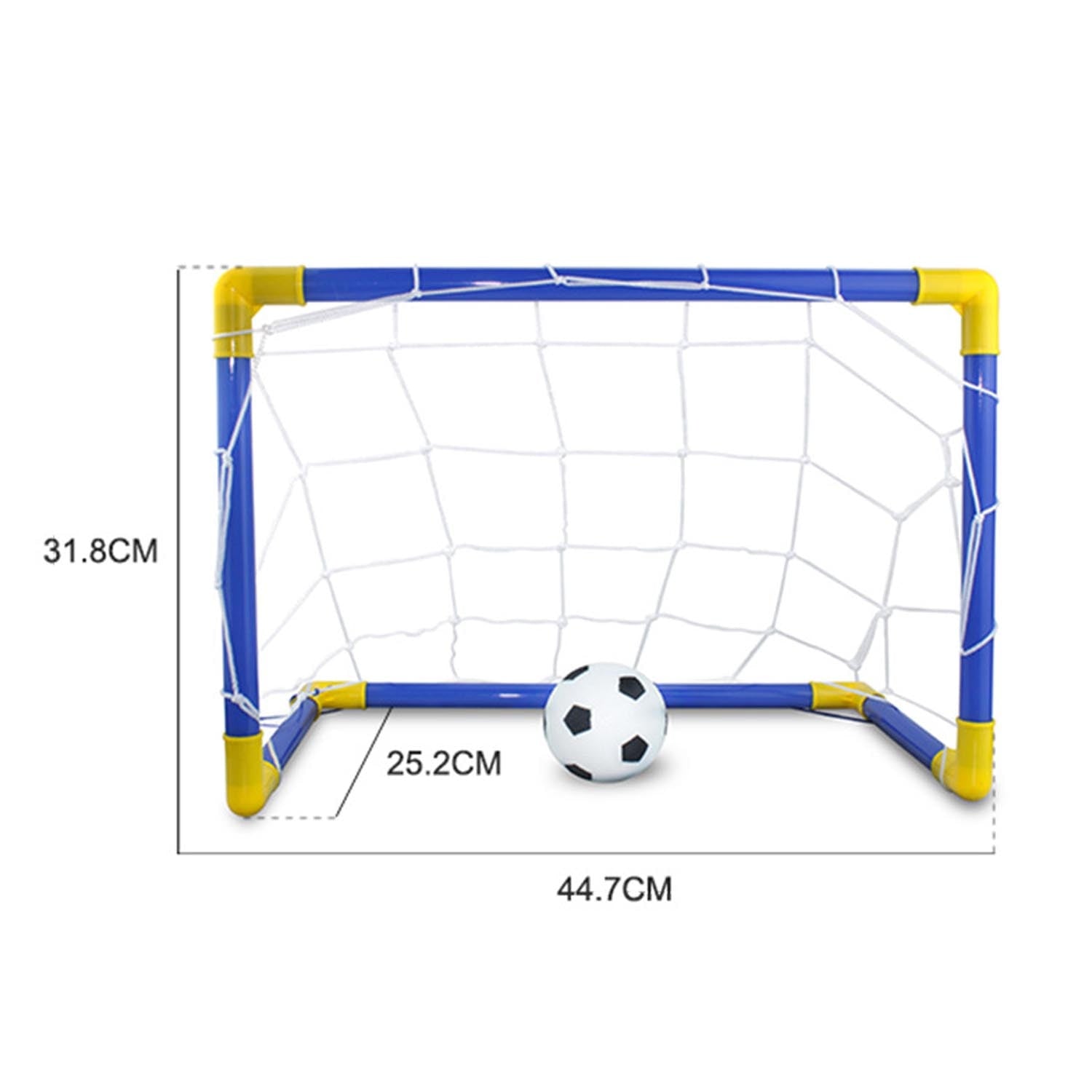 Kit Futebol - Trave, Rede, Bola e Bomba