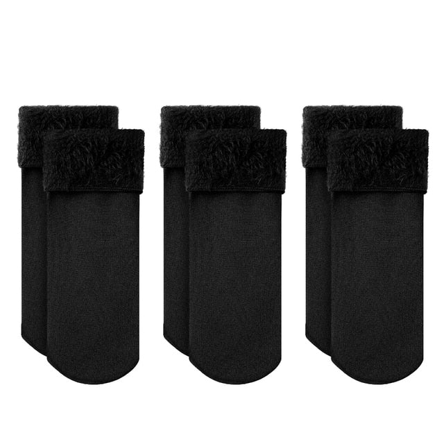 Meias Térmicas de Inverno - Kit 3 Pares