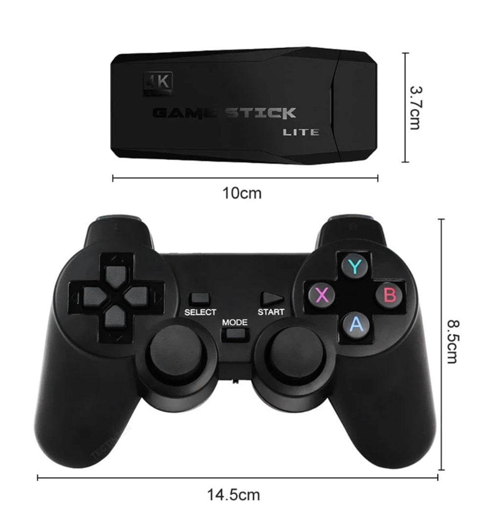 Vídeo Game Retrô Portátil 4K 10.000 Jogos 64G Games Classicos