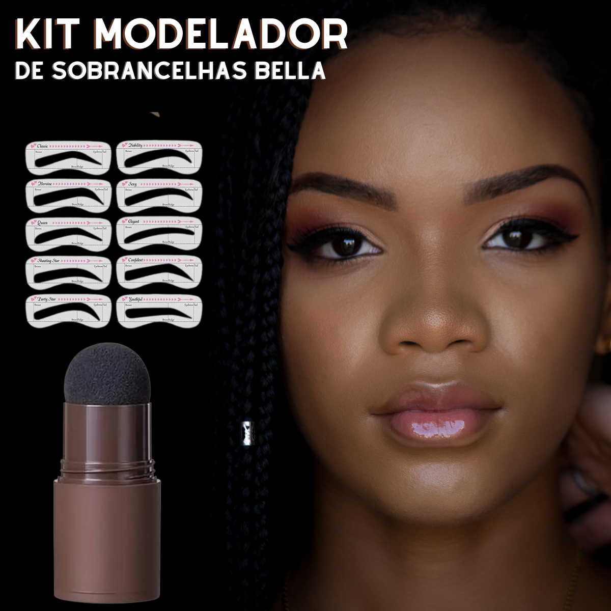 Kit Modelagem de Sobrancelha Bella