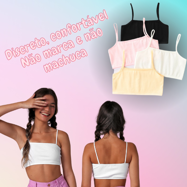 Top Teen Confort (Juvenil) Kit Promocional 4 Unidades